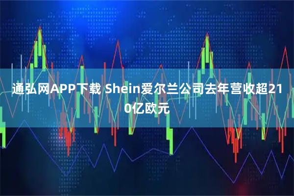 通弘网APP下载 Shein爱尔兰公司去年营收超210亿欧元